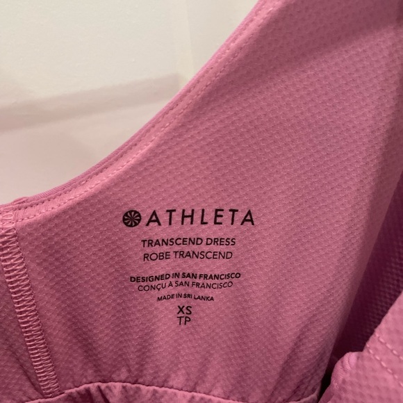 Athleta L Transcend Dress with built in bra and shorts - Picture 2 of 4